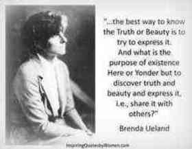 Brenda Ueland quotes