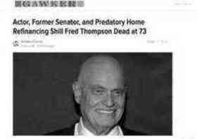 Fred Thompson quotes