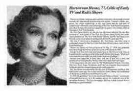 Harriet Van Horne quotes