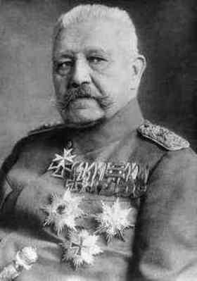 Paul von Hindenburg quotes