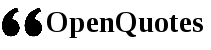 openquotes logo